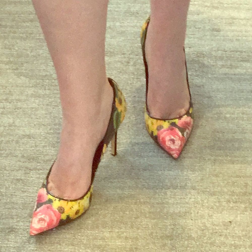 Dolce & Gabbana stunning floral heels
